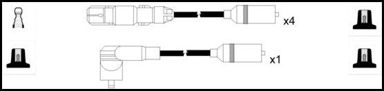 ElectroSpark Ignition Lead Set - OEK979