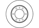 Disctech Brake Disc - Fits Toyota - ABD3504 - Front Axle