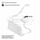 Borg & Beck Turbo Hose Part No -BTH1157
