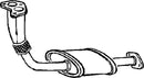 Klarius FE191D - Box With Front Pipe  - Fits Ford Escort 1.8D