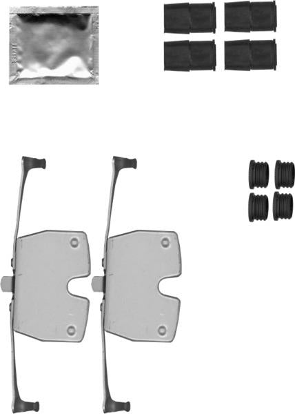 Textar Brake Pad Fitting Kit - 82517700