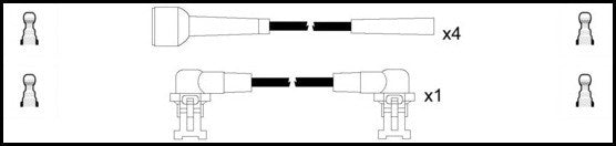 ElectroSpark Ignition Lead Set - OEK045