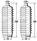 Borg & Beck Steering Gaiter Kit Part No -BSG3316