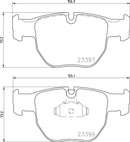 Mintex Brake Pad Set fits -Land Rover MDB2227 (also fits other vehicles)