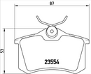 Brembo Brake Pad Set - P85017