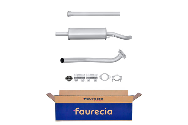 FAURECIA 8LB 366 020-841 Front Muffler - Easy2Fit® Kit - fits HYUNDAI GETZ