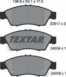 Textar Brake Pad Set - 2381701