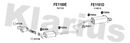 Klarius FE1180E - Box With Centre Pipe  - Fits Ford Fiesta VI 1.6 ST
