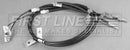 First Line Brake Cable - Rear -FKB3756