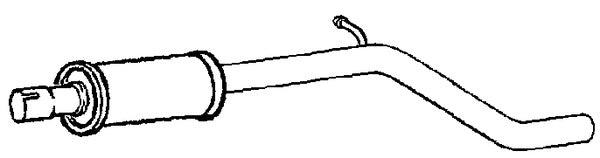 Klarius SK156J - Box With Centre Pipe  - Fits Skoda FABIA IV (PJ3)