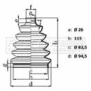 First Line Cv Joint Boot Kit Part No -FCB6435