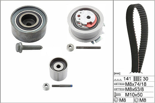 INA Timing Belt Set - Part No - 530040510