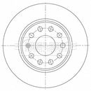 Borg & Beck Brake Disc Pair  - BBD5526 fits Q2,Ateca,Karoq,T-Roc 10/16-