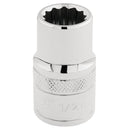 Draper Expert 1/2"AF 12pt Socket 1/2DR Pckd - 33608