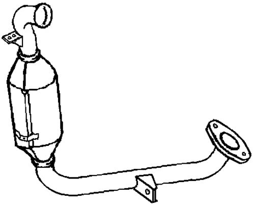 Klarius 390147 - Catalyst & Dpf Combined  - Fits Ford Focus 1.6TDCi