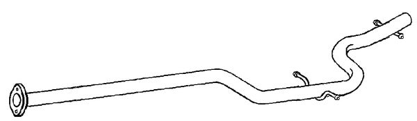 Klarius VO486P - Centre Pipe  - Fits Volvo S80 2.4D