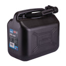Draper Plastic Fuel CAN - 10L - Black - 09058