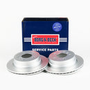 Borg & Beck Brake Disc Pair Part No -BBD4811