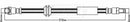 Borg & Beck Brake Hose Part No -BBH8650