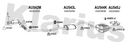 Klarius AU542M - Front Pipe  - Fits Audi A6 2.0TDi