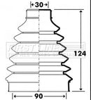 First Line Cv Joint Boot Kit Part No -FCB2898