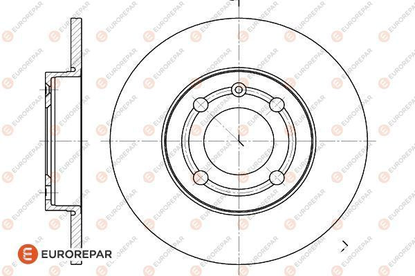 Eurorepar Brake Disc - 1618868880