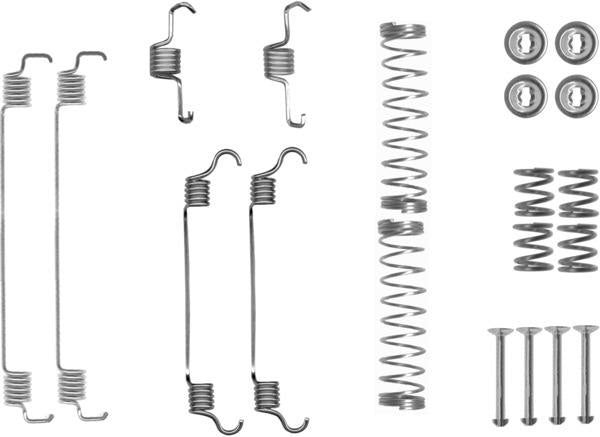 Textar Brake Shoe Fitting Kit - 97031200