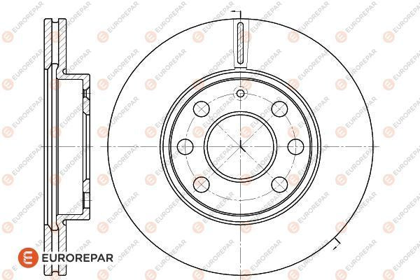 Eurorepar Brake Disc - 1618879480