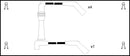 Lemark Ignition Lead Set - HOES160