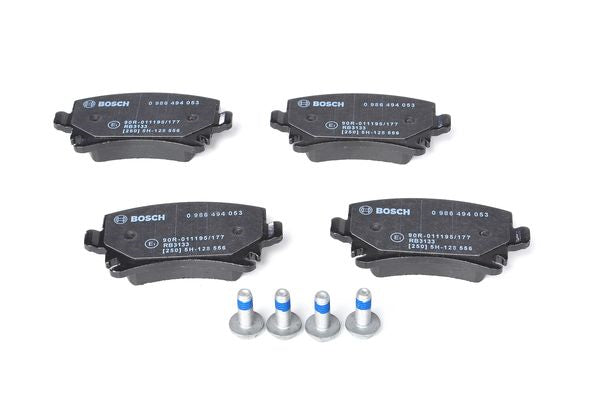 Bosch Brake Pad Set Set Bp937 - 0986494053