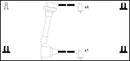 Lucas Ignition Lead Set - LUC4308