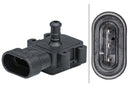 HELLA 6PP 009 403-071 Sensor, intake manifold pressure - 3-pin connector - Bolted