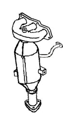 Klarius 323585 - Catalyst Type Approved Withpip