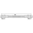 Borg & Beck Brake Hose Part No -BBH6257
