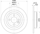 Mintex Brake Discs fits -Mini V272:4 MDC2709 (also fits other vehicles)