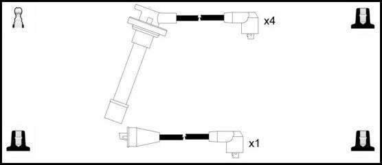 ElectroSpark Ignition Lead Set - OEK283