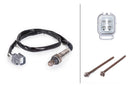 HELLA 8ET 358 095-011 Air Mass Sensor - 5-pin connector - Pipe-neck
