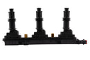 HELLA 5DA 358 000-291 Ignition Coil - 12V - 4-pin connector - Bolted