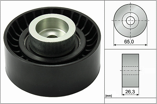 INA Deflection/Guide Pulley - V-Ribbed Belt - Part No - 532047010