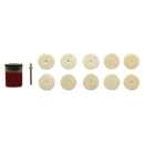 Draper 12pc Polishing Wheels Set - 08958