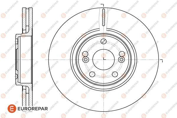 Eurorepar Brake Disc - 1618887980