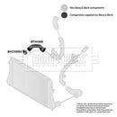 Borg & Beck Turbo Hose Part No -BTH1168