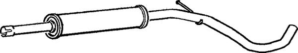 Klarius VW508M - Box With Centre Pipe  - Fits Seat Arosa 1.0i
