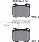 Textar Brake Pad Set - 2045502