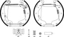 Mintex Brake Shoe Kits fits -Opel Vauxhall MSP122 (also fits other vehicles)
