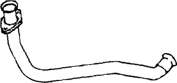 Klarius RN803W - Front Pipe  - Fits Renault Trafic 1.9D