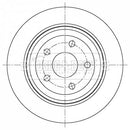 Borg & Beck Brake Disc Pair Part No -BBD5406
