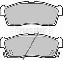 Borg & Beck Brake Pad - Front - BBP2313