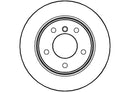 Disctech Brake Disc - Fits Bmw - ABD2111 - Rear Axle