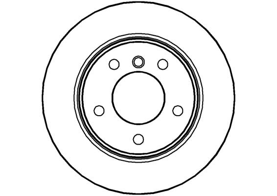 Disctech Brake Disc - Fits Bmw - ABD2111 - Rear Axle